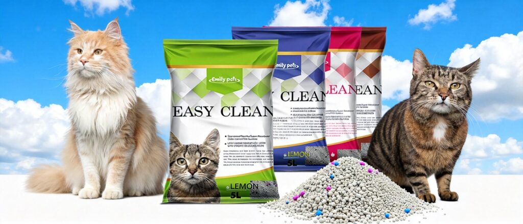 Bentonite litter for cats